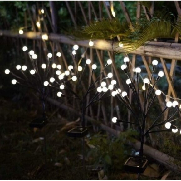Solar Garden Lights - New Upgraded Solar Swaying Light, Sway by Wind - Picture 1 of 3